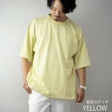 イエロー(配色ステッチ) | Tシャツ メンズ 半袖 | ARCADE
