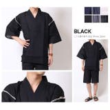 清涼素材 和柄 甚平 | ARCADE | 詳細画像4 