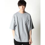 G/サックス | Tシャツ メンズ USAコットンオーバーサイズTシャツ | ARCADE