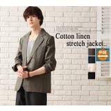 サマージャケット メンズ 綿麻 | ARCADE | 詳細画像2