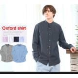 選べるボタン バンドカラーシャツ メンズ | ARCADE | 詳細画像3 