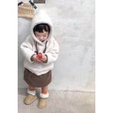 アイボリー | キッズファッション通販 KIDS ボアロゴフーディー | ARGO TOKYO【KIDS】