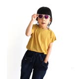 マスタード | キッズファッション通販 KIDS ストレッチリブカットソー | ARGO TOKYO【KIDS】