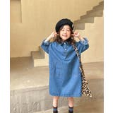 デニムシャツワンピース キッズファッション韓国子供服 春夏 | ARGO TOKYO【KIDS】 | 詳細画像4