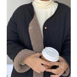 パイピングボアリバーシブルボアロングコート 21068 パイピングボアコート | ARGO TOKYO | 詳細画像24