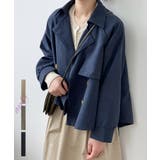 Cropped Trench Coat | ARGO TOKYO | 詳細画像1