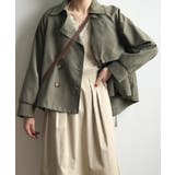 Cropped Trench Coat | ARGO TOKYO | 詳細画像17