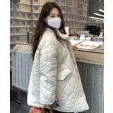 アイボリー | Boa Quilted Half | ARGO TOKYO