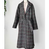 ブラック | Wool Large Check | ARGO TOKYO