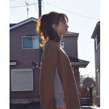 キャメル | Wool Like Poncho | ARGO TOKYO