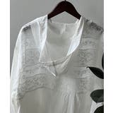 Embroidery Sheer Paka | ARGO TOKYO | 詳細画像19