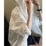 ホワイト | Embroidery Sheer Paka | ARGO TOKYO