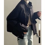 ブラック | Short Padded Blouson 21126 | ARGO TOKYO