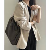 ベージュ | No Collar Loose | ARGO TOKYO
