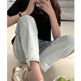 ボーイフレンドハイウエストタックデニム お尻カーバー パンツ | ARGO TOKYO | 詳細画像16