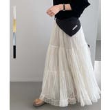 ホワイト | Sheer Layered Maxi | ARGO TOKYO