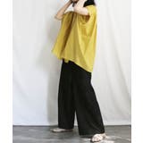 イエロー | Color Gather Blouse | ARGO TOKYO