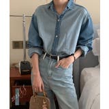 Switching Denim Shirt | ARGO TOKYO | 詳細画像1