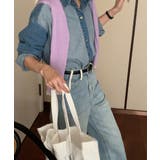 ブルー | Switching Denim Shirt | ARGO TOKYO