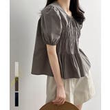 グレー | Puff Sleeve Gather | ARGO TOKYO