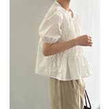 ホワイト | Puff Sleeve Gather | ARGO TOKYO