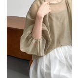 Puff Sleeve Sheer | ARGO TOKYO | 詳細画像14 