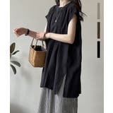 ブラック | Side Slit Sleeveless | ARGO TOKYO