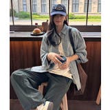 ブルー | Oversized Casual Denim | ARGO TOKYO