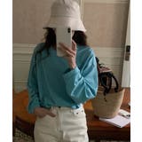 スプリングカラーロングスリーブカラートップス 24065 コットンロンT | ARGO TOKYO | 詳細画像25 