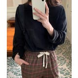 スプリングカラーロングスリーブカラートップス 24065 コットンロンT | ARGO TOKYO | 詳細画像27 