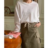 スプリングカラーロングスリーブカラートップス 24065 コットンロンT | ARGO TOKYO | 詳細画像4 