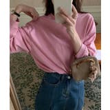 スプリングカラーロングスリーブカラートップス 24065 コットンロンT | ARGO TOKYO | 詳細画像7 