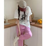 ワンちゃんプリントコットンTシャツ 24066 プリントTシャツ | ARGO TOKYO | 詳細画像19 