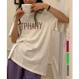ホワイト | LOGOプリントコットンTシャツ 24067 ロゴTシャツ | ARGO TOKYO