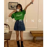 LOGOプリントコットンTシャツ 24067 ロゴTシャツ | ARGO TOKYO | 詳細画像2