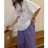LOGOプリントコットンTシャツ 24067 ロゴTシャツ | ARGO TOKYO | 詳細画像4