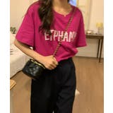 LOGOプリントコットンTシャツ 24067 ロゴTシャツ | ARGO TOKYO | 詳細画像10