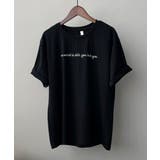 ブラック | Crew neck Logo | ARGO TOKYO