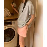 グレー | バックロゴコットンTシャツ 24073 バックプリント | ARGO TOKYO