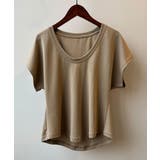 モカ | U neck Cotton | ARGO TOKYO