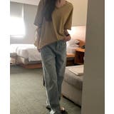 VネックカラーコットンTシャツ 24079 コットンT | ARGO TOKYO | 詳細画像13