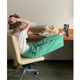 VネックカラーコットンTシャツ 24079 コットンT | ARGO TOKYO | 詳細画像8
