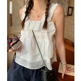 レイヤードギャザーティアードトップス 24088 ギャザートップス | ARGO TOKYO | 詳細画像1 