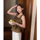 レイヤードギャザーティアードトップス 24088 ギャザートップス | ARGO TOKYO | 詳細画像19 