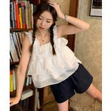 レイヤードギャザーティアードトップス 24088 ギャザートップス | ARGO TOKYO | 詳細画像4 