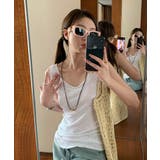 レイヤードシアータンク 24089 レイヤードタンク | ARGO TOKYO | 詳細画像8