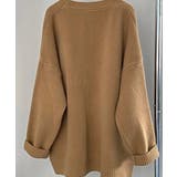 ブラウン | Logo Embroidery Knit | ARGO TOKYO