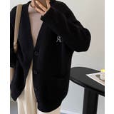 Logo Embroidery Knit | ARGO TOKYO | 詳細画像30 