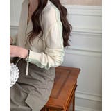 バイカラーアウトリンキングカーデイガン 25062 バイカラーカーデイガン | ARGO TOKYO | 詳細画像11