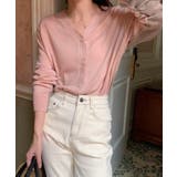 バイカラーアウトリンキングカーデイガン 25062 バイカラーカーデイガン | ARGO TOKYO | 詳細画像18